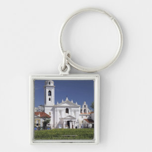 Basilica Nuestra Senora del Pilar in Recoleta Key Ring