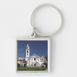 Basilica Nuestra Senora del Pilar in Recoleta Key Ring