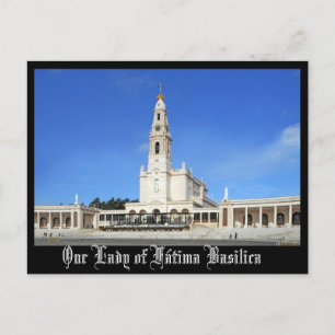 Basilica of Our Lady of Fátima in Fátima, Portugal Postcard