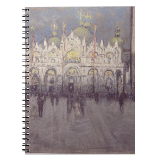 Basilica Of Saint Mark Byzantine Architecture Art Notebook (Front)