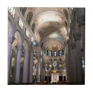 Basilica of Sainte Anne de Beaupre, Quebec, Canada Ceramic Tile