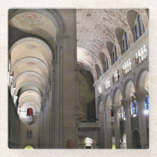 Basilica of Sainte Anne de Beaupre, Quebec, Canada Glass Coaster
