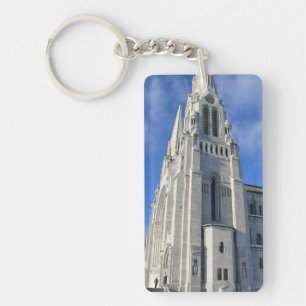 Basilica of Sainte Anne de Beaupre, Quebec, Canada Key Ring