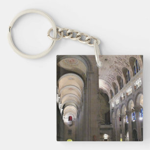 Basilica of Sainte Anne de Beaupre, Quebec, Canada Key Ring