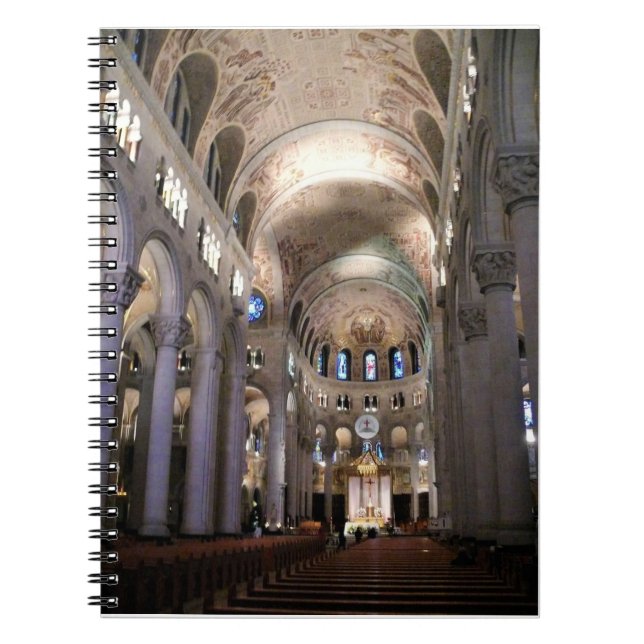 Basilica of Sainte Anne de Beaupre, Quebec, Canada Notebook (Front)