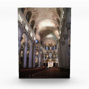 Basilica of Sainte Anne de Beaupre, Quebec, Canada Photo Block