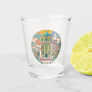 Basilica of San Vitale Italy Shot Glass