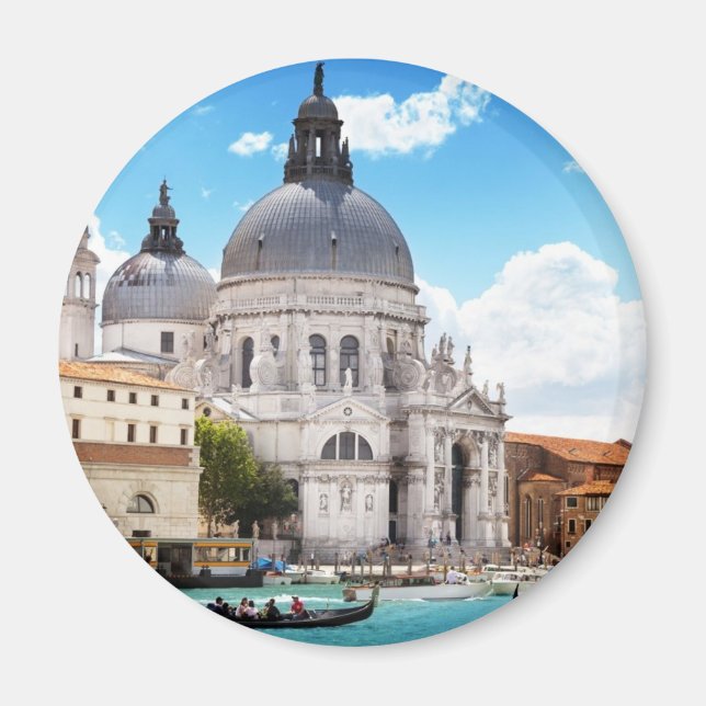 Basilica of Santa Maria in Venice, Italy Magnet (Front)