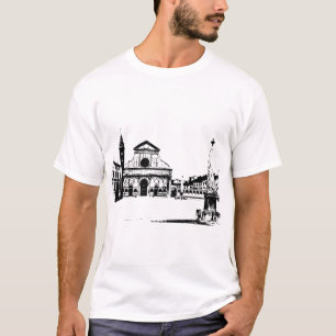 Basilica of Santa Maria Novella in Florence, Italy T-Shirt
