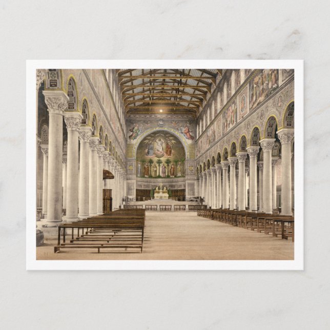 Basilica of St Boniface, Munich, Bavaria, Germany Postcard (Front)