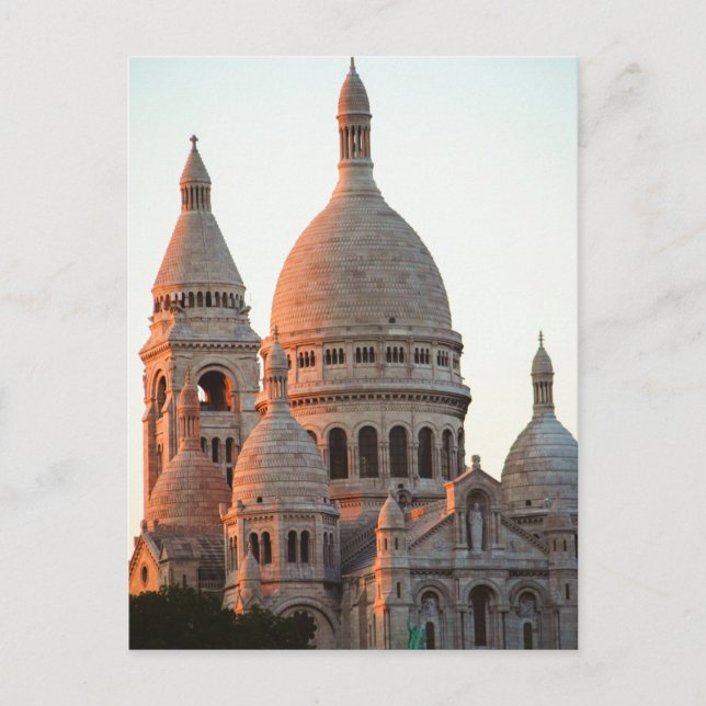 Basilica of the Sacré Cœur, Paris Postcard (Front)
