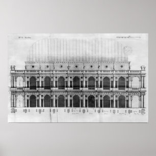 Basilica Palladiana at Vicenza Poster
