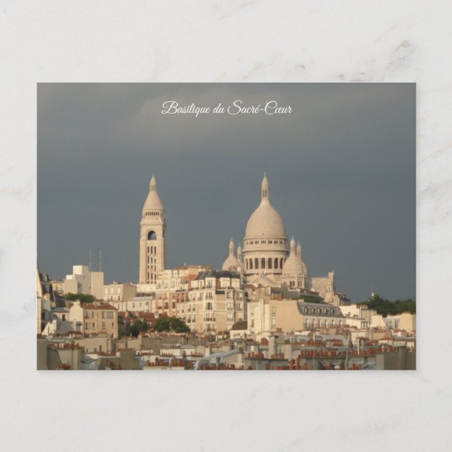 Basilique du Sacré-Cœur Postcard (Front)