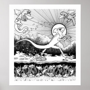 Basilisk - Animals - 15 x 17 Poster