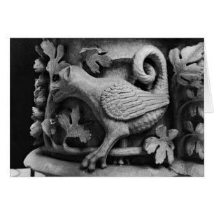 Basilisk, capital from Cathedral of Notre Dame