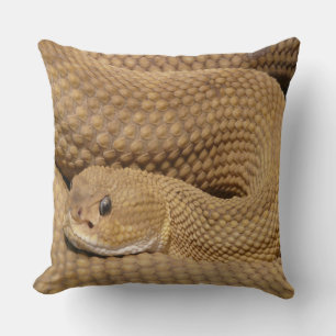 Basilisk Pit Viper Rattlesnake Cushion