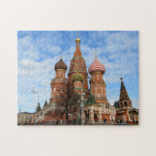 Basil's Cathedral on Red Square in Moscow Jigsaw Puzzle