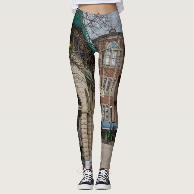 Basin Park And Flatiron Flats Leggings (Front)