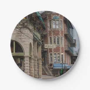 Basin Park And Flatiron Flats Paper Plate