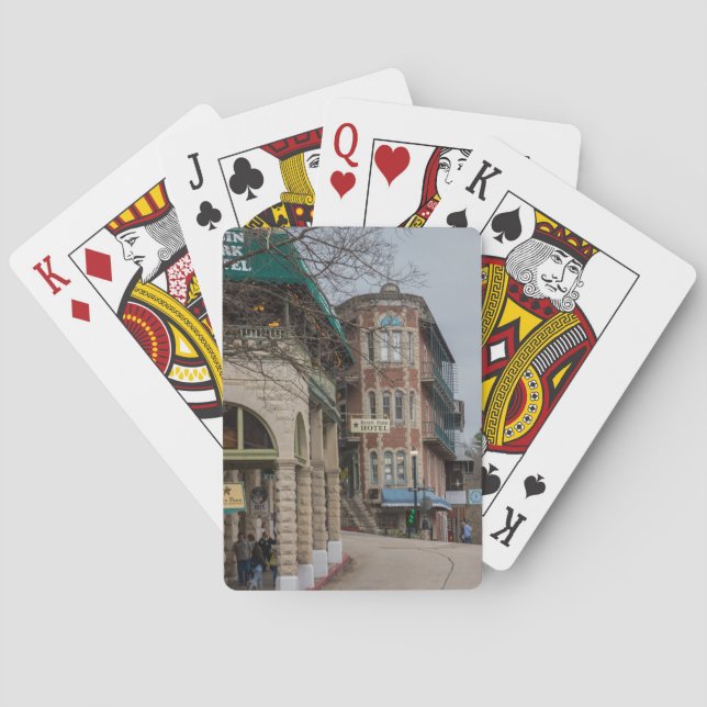 Basin Park And Flatiron Flats Playing Cards (Back)