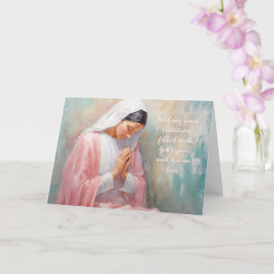 Bask in the Light Christmas Card