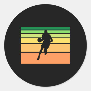 Baskeball Is My Favourite Season 2 Classic Round Sticker