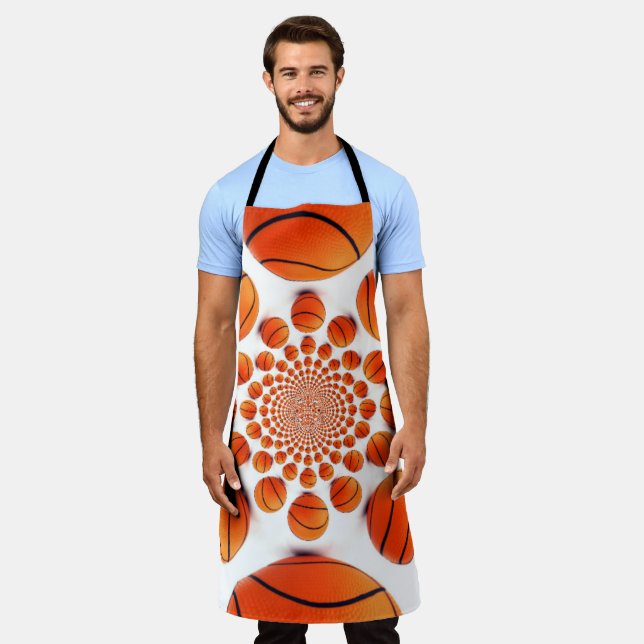 Basket ball beautiful amazing  apron (Worn)