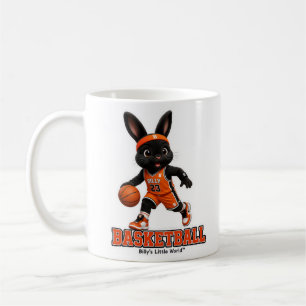 Basket Ball Billy the Rabbit™ sports Series Coffee Mug