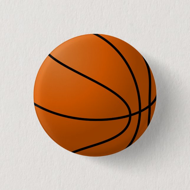 Basket Ball Button (Front)