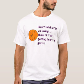 Basket Ball Girl T-Shirt