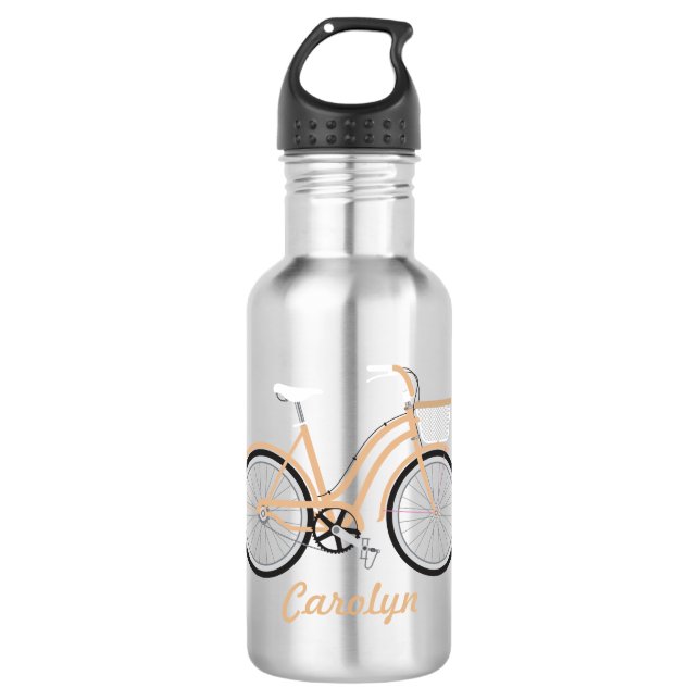 Basket Bicycle Water Bottle for Bike Riders (Front)