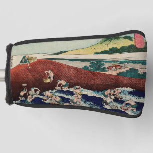 Basket fishing in the Kinu River by Hokusai Golf Head Cover