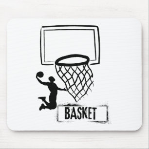 Basket Lovers Mouse Pad