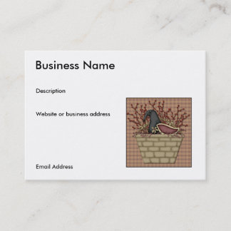Basket 'O Crow Business Card