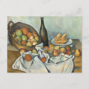 Basket of Apples Paul Cézanne Fine Art Postcard