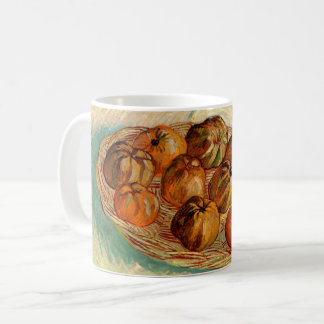 Basket of Apples to Pissarro by Vincent van Gogh Coffee Mug