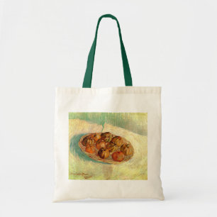 Basket of Apples to Pissarro by Vincent van Gogh Tote Bag