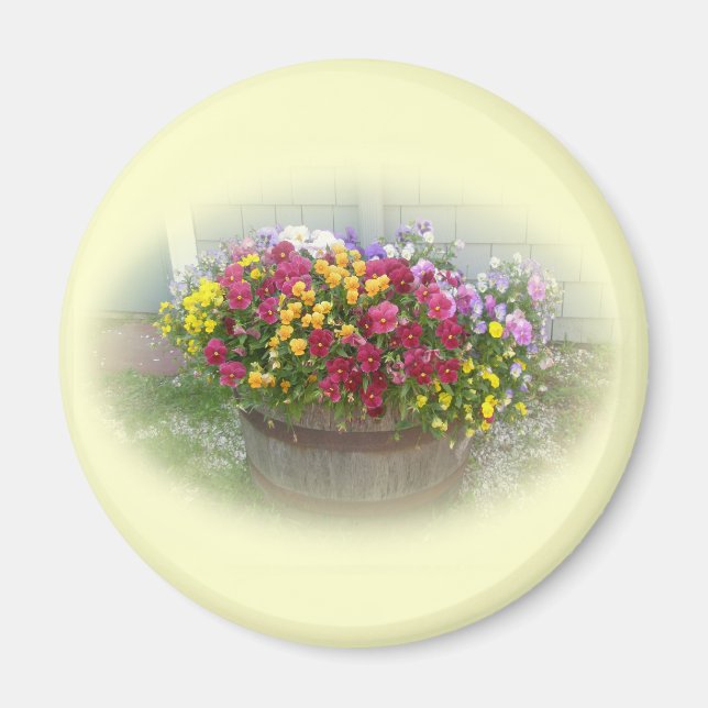 Basket of Blossoms Magnet (Front)