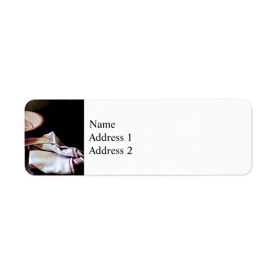 Basket of Eggs Return Address Label