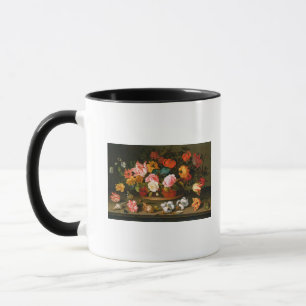 Basket of flowers, 1625 mug