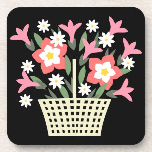 Basket of Flowers Coaster