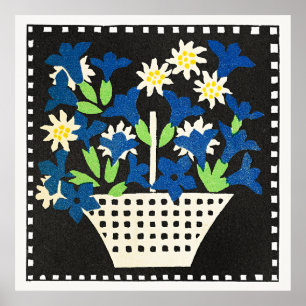 Basket of Flowers (series) Poster