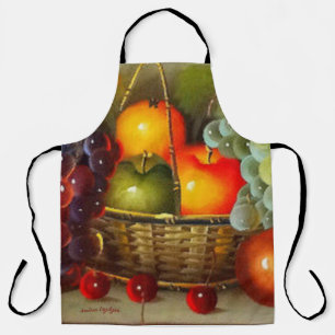 BASKET OF FRUIT APRON