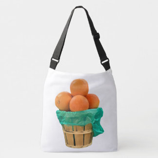 Basket of Oranges Crossbody Bag