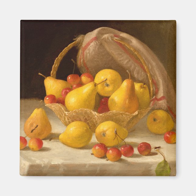 Basket of Pears and Crabapples  Magnet (Front)