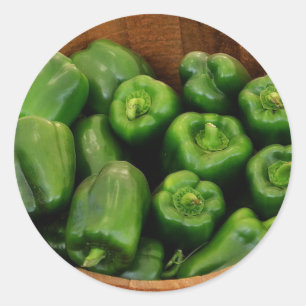 Basket Of Peppers Sticker