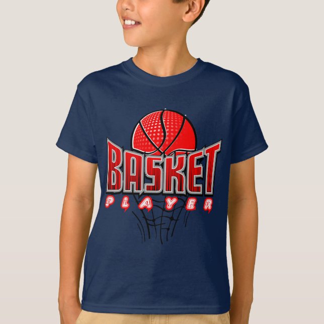 Basket Player T-Shirt (Front)