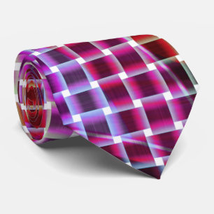 Basket style on tones of dark pink, lilac, blue... tie