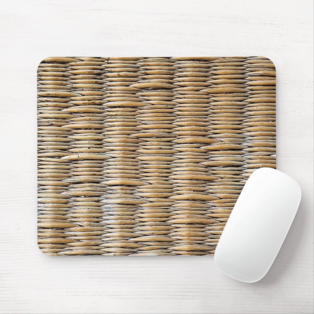 Basket Weave Macro Mouse Pad (With Mouse)