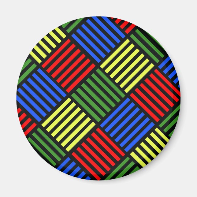 Basket Weave Magnet (Front)